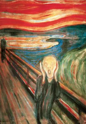 Munch Scream Poster Print The Scream Poster Print (34 x 22) Munch Scream Poster Print The Scream Poster Print (34 x 22)