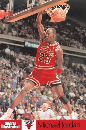 Michael Jordan SI SI -Chicago Bulls Poster Print (24 x 36) Michael Jordan SI SI -Chicago Bulls Poster Print (24 x 36)