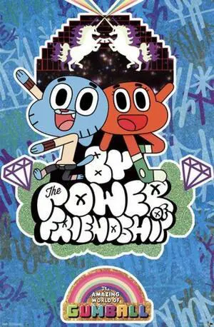 The Amazing World of Gumball - Friendship Poster Print (24 x 36) The Amazing World of Gumball - Friendship Poster Print (24 x 36)