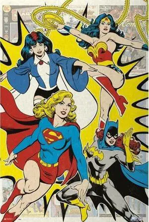 Dc Super Heroines Poster Print (22 x 34) Dc Super Heroines Poster Print (22 x 34)