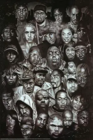 Legends of Rap and Hip Hop Poster (24 x 36) Legends of Rap and Hip Hop Poster (24 x 36)