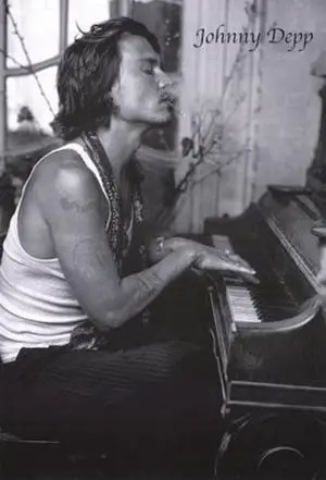 Johnny Depp Piano Poster Print (22 x 34) Johnny Depp Piano Poster Print (22 x 34)