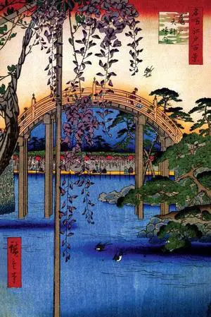 Hiroshige Kameido Poster Print Grounds Of Kameido Poster Print (22 x 34) Hiroshige Kameido Poster Print Grounds Of Kameido Poster Print (22 x 34)