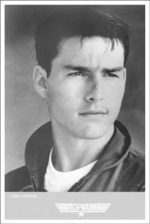Top Gun Tom Cruise Portrait Poster Print (24 X 36) Top Gun Tom Cruise Portrait Poster Print (24 X 36)