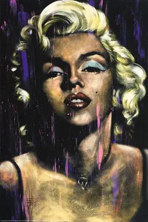 Marilyn Monroe Candle In The Wind By Fishwick Poster Print (22 x 34) Marilyn Monroe Candle In The Wind By Fishwick Poster Print (22 x 34)