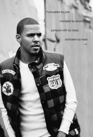 J. Cole Quote Poster Print (22 x 34) J. Cole Quote Poster Print (22 x 34)