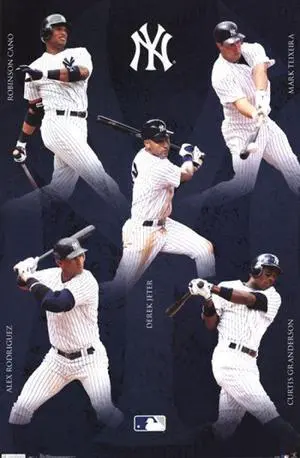 Yankees - Collage 12 Poster Print (24 x 36) Yankees - Collage 12 Poster Print (24 x 36)