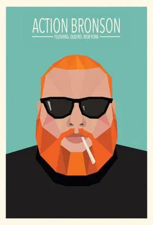 Action Bronson Queens Flushing, Queens, Ny Poster Print (24 X 36) Action Bronson Queens Flushing, Queens, Ny Poster Print (24 X 36)