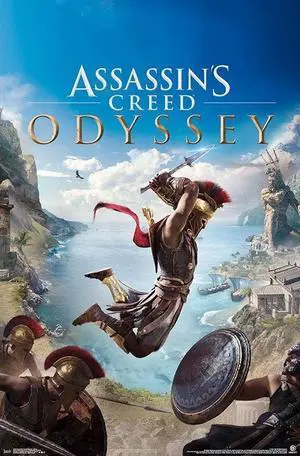 Assassin's Creed Odyssey - Attack Poster Print (22 x 34) Assassin's Creed Odyssey - Attack Poster Print (22 x 34)