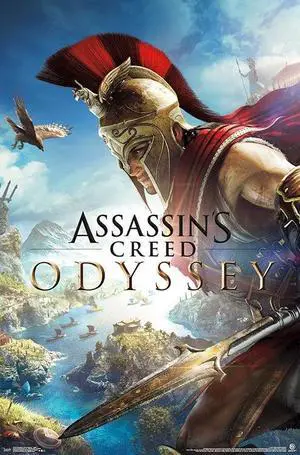 Assassin's Creed Odyssey - Fight Poster Print (22 x 34) Assassin's Creed Odyssey - Fight Poster Print (22 x 34)