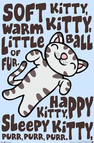 The Big Bang Theory - Soft Kitty Poster Print (24 x 36) The Big Bang Theory - Soft Kitty Poster Print (24 x 36)