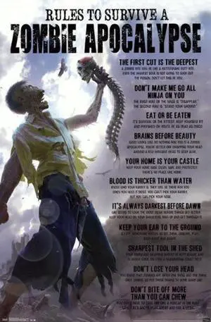 Zombies - Attack 2 Poster Print (22 x 34) Zombies - Attack 2 Poster Print (22 x 34)