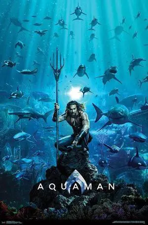 Aquaman - One Sheet Poster Print (22 x 34) Aquaman - One Sheet Poster Print (22 x 34)