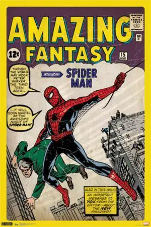 Spider-Man - Cover (24x36) Poster Print (24 x 36) Spider-Man - Cover (24x36) Poster Print (24 x 36)