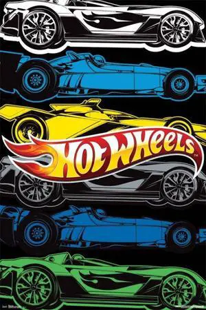 Hot Wheels (24X36) Poster Print (22 x 34) Hot Wheels (24X36) Poster Print (22 x 34)