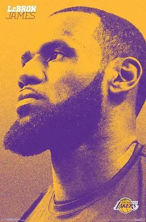 Los Angeles Lakers - Lebron James Poster Print (22 x 34) Los Angeles Lakers - Lebron James Poster Print (22 x 34)