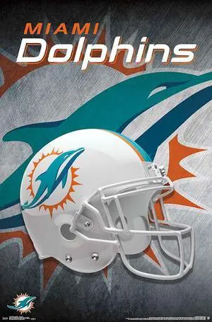Miami Dolphins - Helmet Poster Print (22 x 34) Miami Dolphins - Helmet Poster Print (22 x 34)