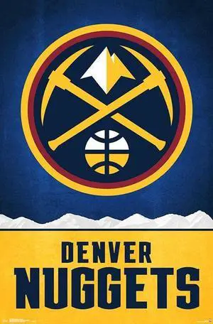 Denver Nuggets - Logo Poster Print (22 x 34) Denver Nuggets - Logo Poster Print (22 x 34)