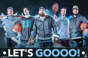 Dude Perfect - Let's Go Poster Print (34 x 22) Dude Perfect - Let's Go Poster Print (34 x 22)