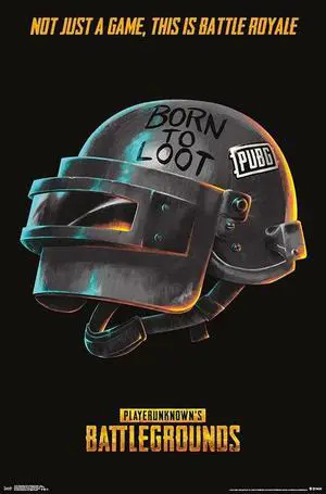 Playerunknown's Battlegrounds (Pubg) - Born Poster Print (22 x 34) Playerunknown's Battlegrounds (Pubg) - Born Poster Print (22 x 34)