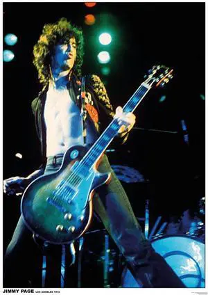 Jimmy Page La Led Zeppelin - Los Angeles 1972 Poster Print (22 x 34) Jimmy Page La Led Zeppelin - Los Angeles 1972 Poster Print (22 x 34)