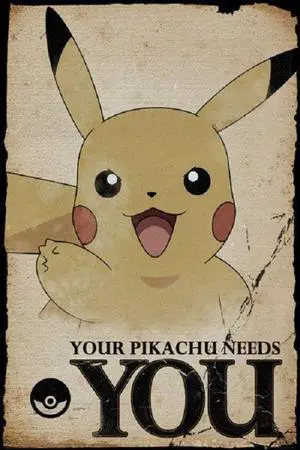 Pokemon - Pikachu Needs You Poster Print (22 x 34) Pokemon - Pikachu Needs You Poster Print (22 x 34)