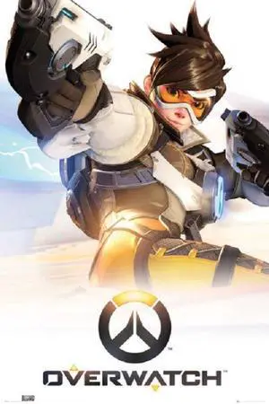 Overwatch - Tracer Poster Print (22 x 34) Overwatch - Tracer Poster Print (22 x 34)