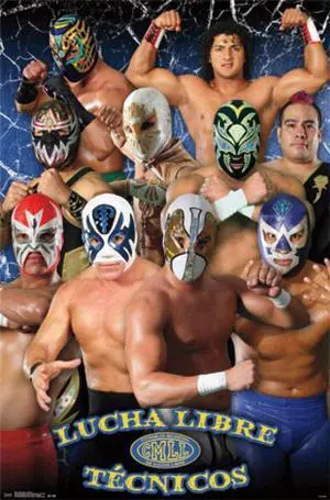 Lucha Libre - Tecnicos Poster Print (22 x 34) Lucha Libre - Tecnicos Poster Print (22 x 34)