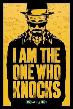 Breaking Bad - I Am The One Who Knocks Poster Print by (24 x 36) Breaking Bad - I Am The One Who Knocks Poster Print by (24 x 36)