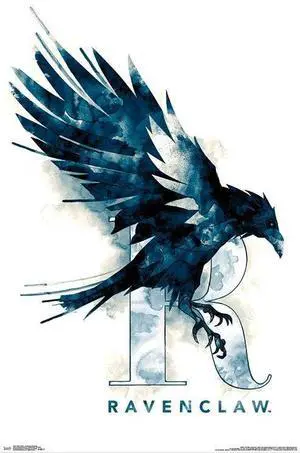 Harry Potter - Ravenclaw Illustrated Poster Print (22 x 34) Harry Potter - Ravenclaw Illustrated Poster Print (22 x 34)