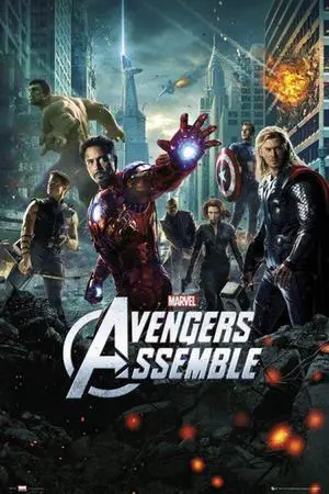 The Avengers - One Sheet 24X36 Poster Print (24 X 36) The Avengers - One Sheet 24X36 Poster Print (24 X 36)
