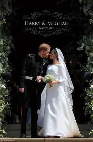 The Royal Wedding - Harry And Meghan Poster Print (22 x 34) The Royal Wedding - Harry And Meghan Poster Print (22 x 34)