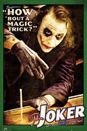Batman Joker How About A Magic Trick Poster Print (22 x 34) Batman Joker How About A Magic Trick Poster Print (22 x 34)