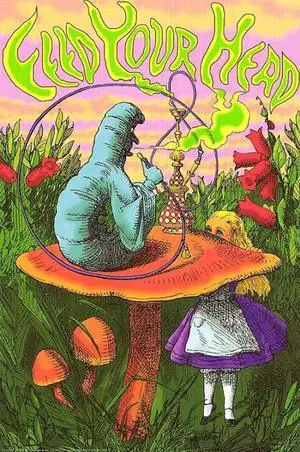 Alice In Wonderland - Feed Your Head Poster Print (24 X 36) Alice In Wonderland - Feed Your Head Poster Print (24 X 36)