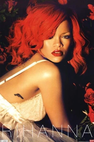 Rihanna - Roses Poster Print (24 x 36) Rihanna - Roses Poster Print (24 x 36)