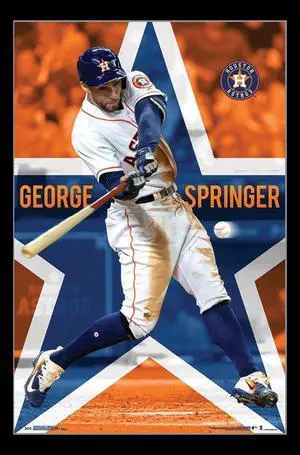 Houston Astros_ - George Springer Poster Print (22 x 34) Houston Astros_ - George Springer Poster Print (22 x 34)