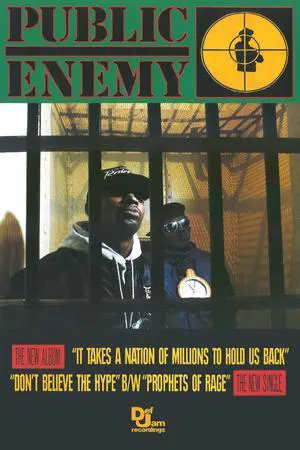Public Enemy It Takes A Nation Of Millions' Poster Print (24 X 36) Public Enemy It Takes A Nation Of Millions' Poster Print (24 X 36)