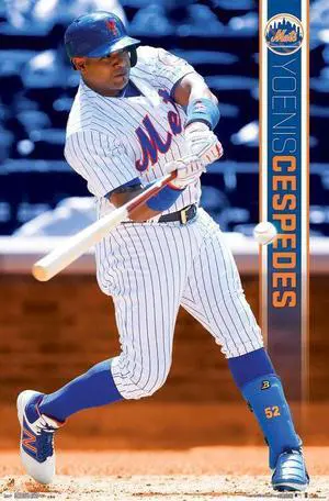 New York Mets_ - Yoenis Cespedes Poster Print (22 x 34) New York Mets_ - Yoenis Cespedes Poster Print (22 x 34)