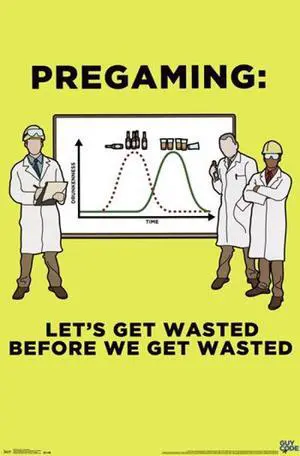 Guy Code - Pregaming Poster Print (24 x 36) Guy Code - Pregaming Poster Print (24 x 36)