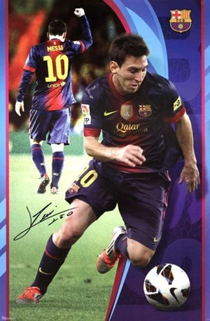 Lionel Messi Poster Print 24 X 36 Lionel Messi Poster Print 24 X 36