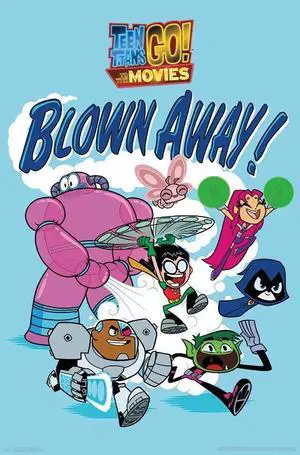 Teen Titans Movie - Blown Away Poster Print (22 x 34) Teen Titans Movie - Blown Away Poster Print (22 x 34)