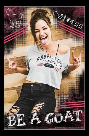 Erika Costell - Goat Poster Print (22 x 34) Erika Costell - Goat Poster Print (22 x 34)