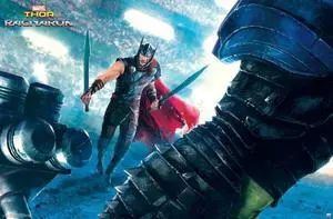 Thor Ragnarok - Arena Thor Poster Print (34 x 22) Thor Ragnarok - Arena Thor Poster Print (34 x 22)