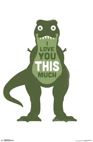 David Olenick - Love You Poster Print (22 x 34) David Olenick - Love You Poster Print (22 x 34)