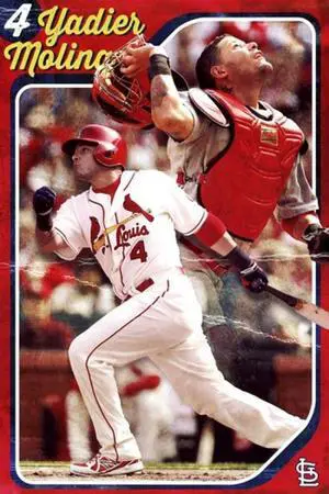 St. Louis Cardinals_ - Y Molina 13 Poster Print (22 x 34) St. Louis Cardinals_ - Y Molina 13 Poster Print (22 x 34)