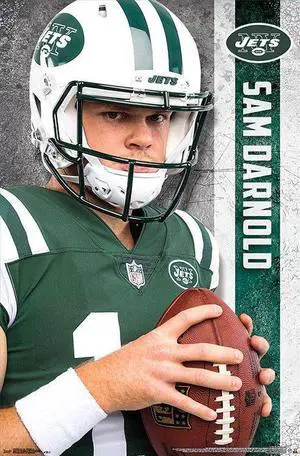 New York Jets - Sam Darnold Poster Print (22 x 34) New York Jets - Sam Darnold Poster Print (22 x 34)
