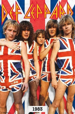 Def Leppard - Union Jack Poster Print (22 x 34) Def Leppard - Union Jack Poster Print (22 x 34)