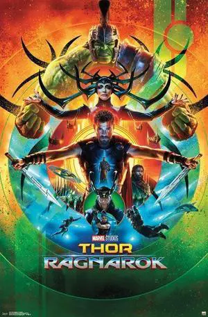 Thor Ragnarok - One Sheet Poster Print (22 x 34) Thor Ragnarok - One Sheet Poster Print (22 x 34)