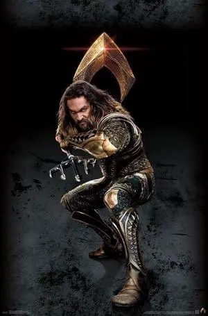 Justice League - Aquaman Poster Print (22 x 34) Justice League - Aquaman Poster Print (22 x 34)