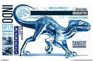 Jurassic World 2 - Indo-Raptor Poster Print (22 x 34) Jurassic World 2 - Indo-Raptor Poster Print (22 x 34)